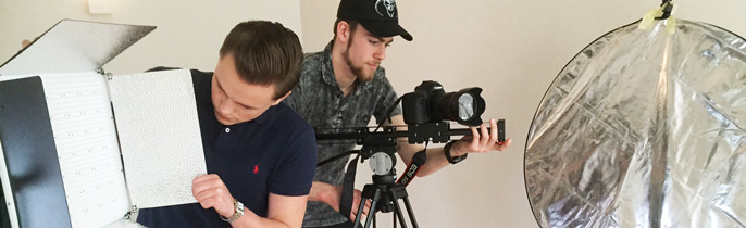 Filmproductie stagiaires Niek Didier